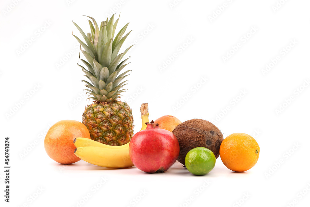 Fruits composition.