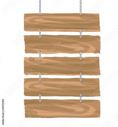wooden sign