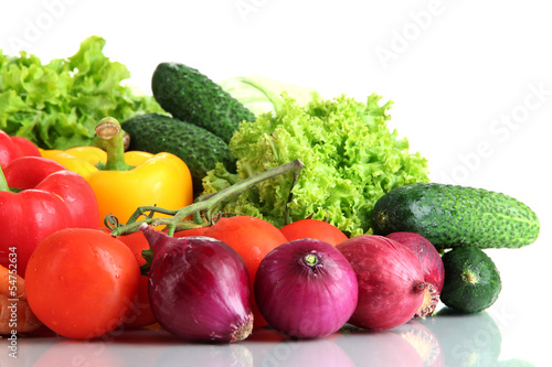 Fresh vegetables close up