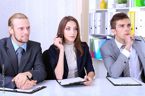 Job applicants having inter...