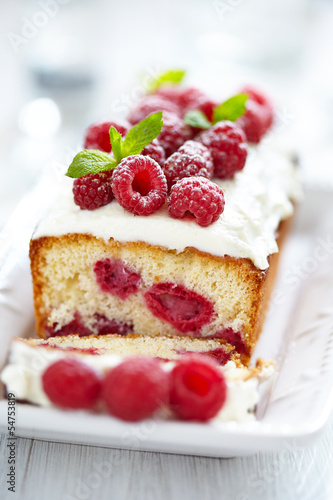 Raspberry Cake for holidays