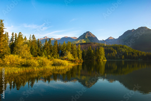 Lake Strbske pleso, High Tatras, Slovakia