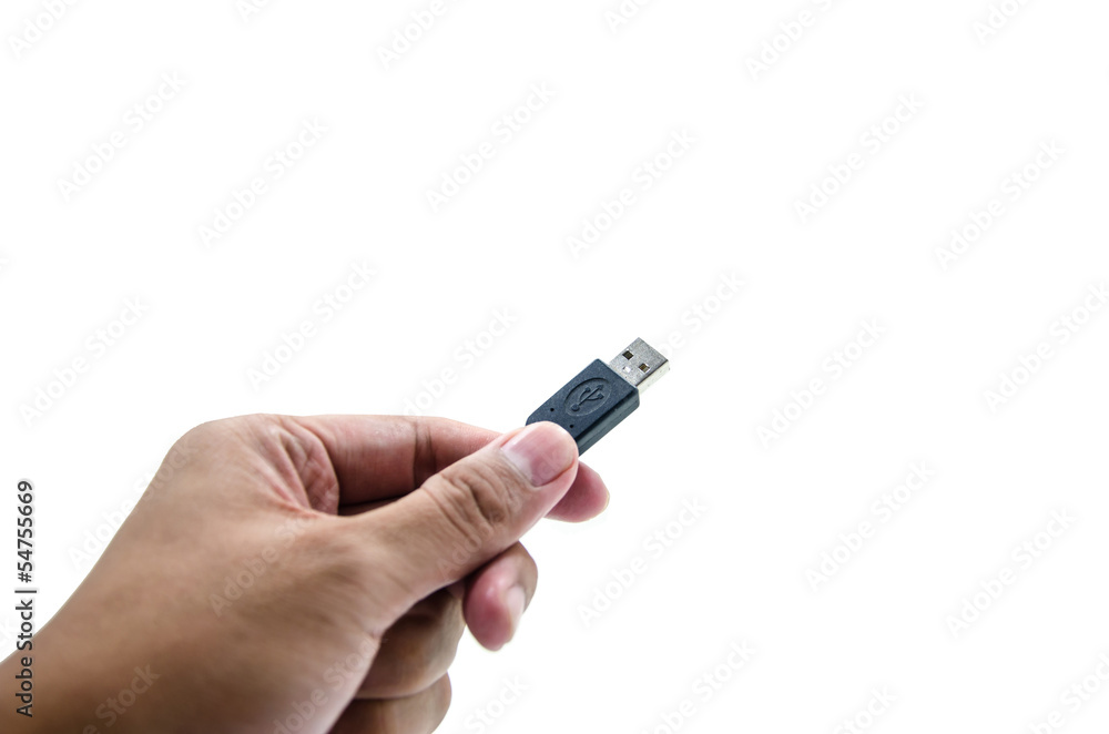 Hand hold usb cable