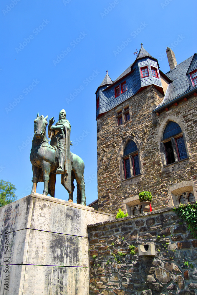 Obraz premium Solingen Schloss Burg NRW