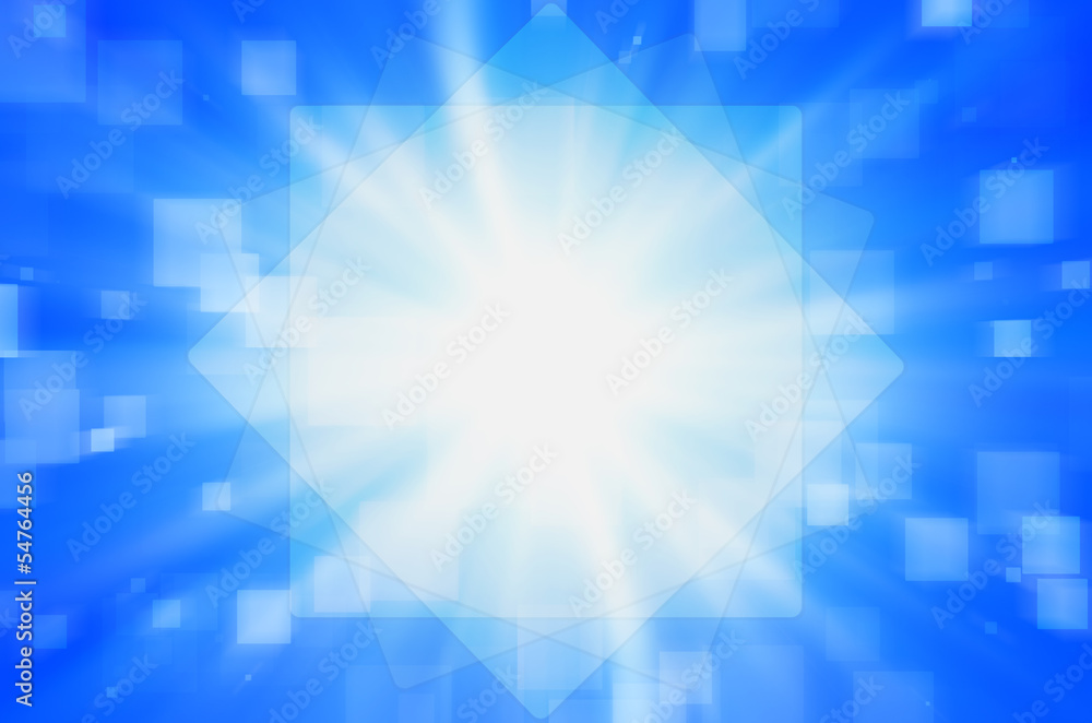Abstract blue with square background. Abstract blue with square background.