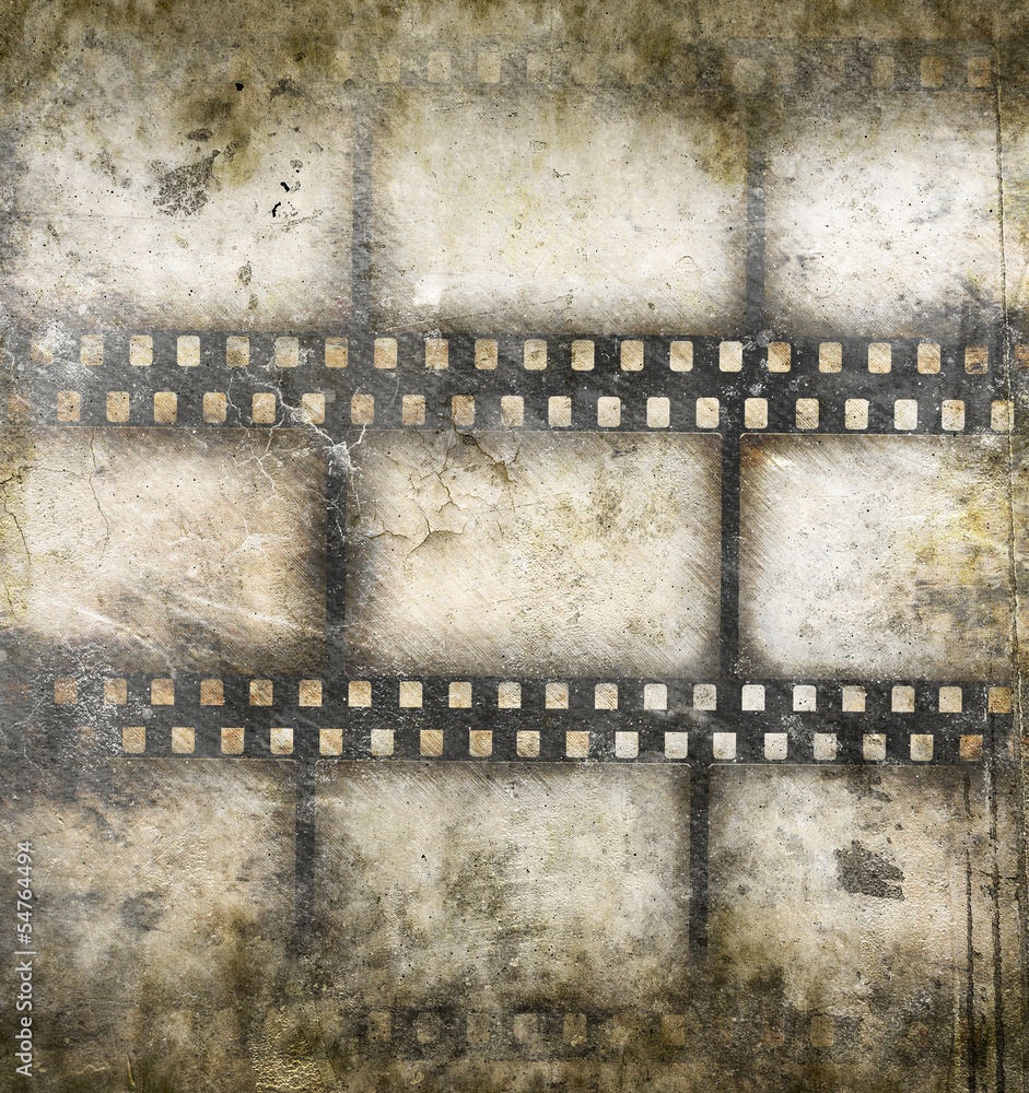 Vintage background with film frame