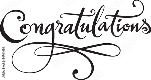 Congratulations