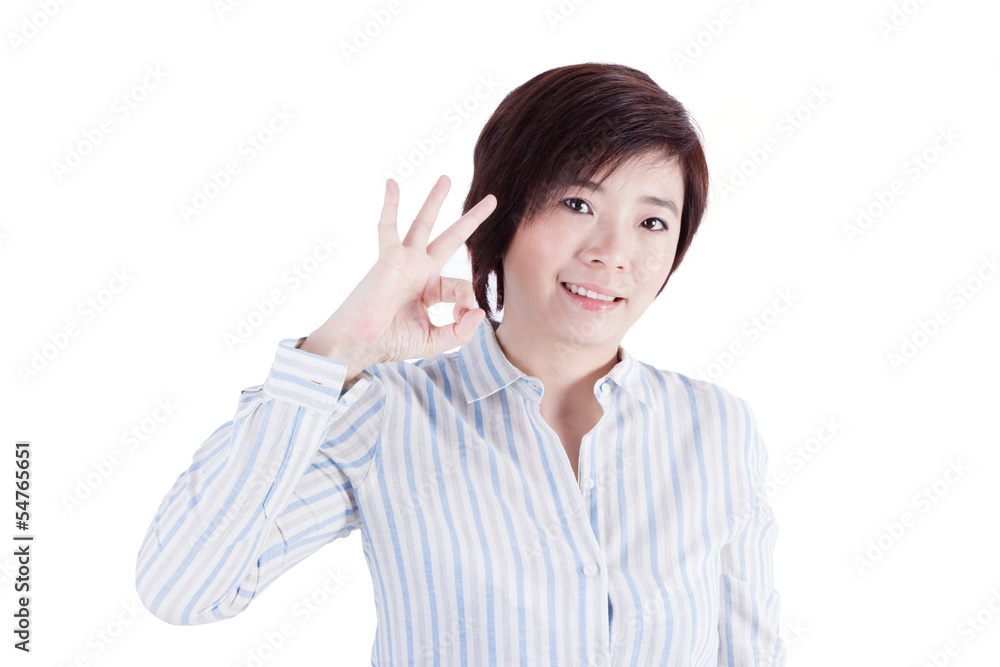 beautyful asian woman smiling isolated on white background beautyful asian woman smiling isolated on white background
