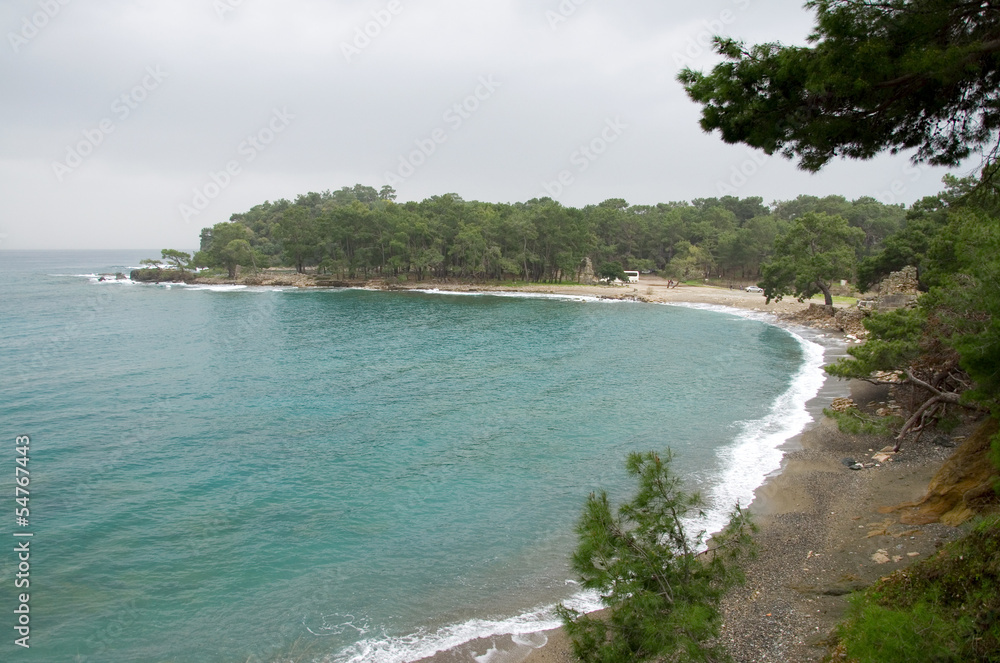Fototapeta premium Zatoka Phaselis koło Kemer - Turcja