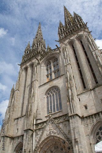 La cathédrale saint Corentin de Quimper