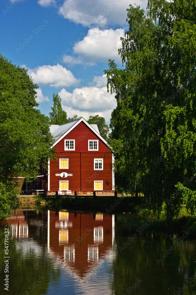 Haus am Motala-Fluss in Borensberg Haus am Motala-Fluss in Borensberg
