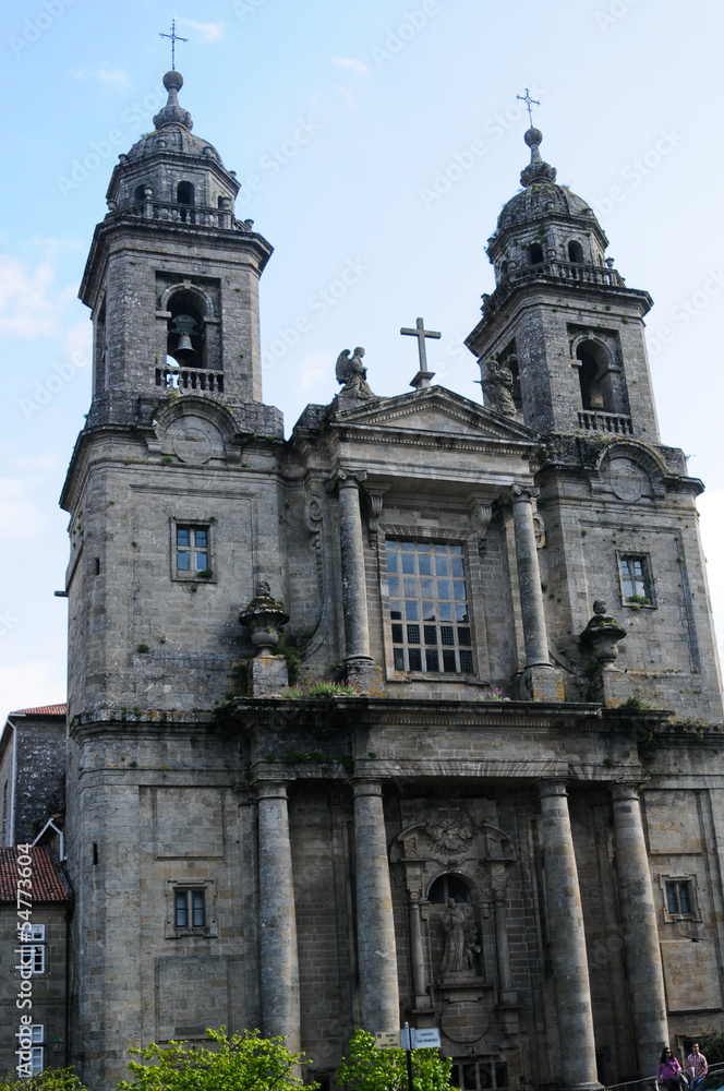 Old building in Santiago De Compostela