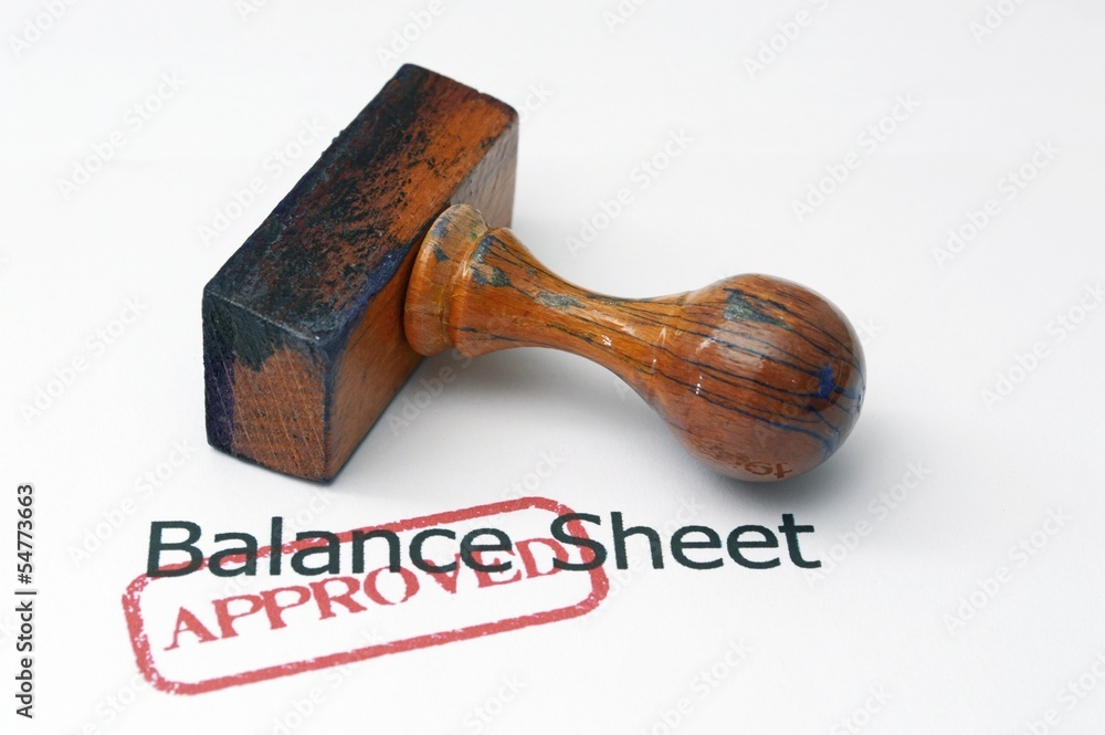 Balance sheet - approved Balance sheet - approved