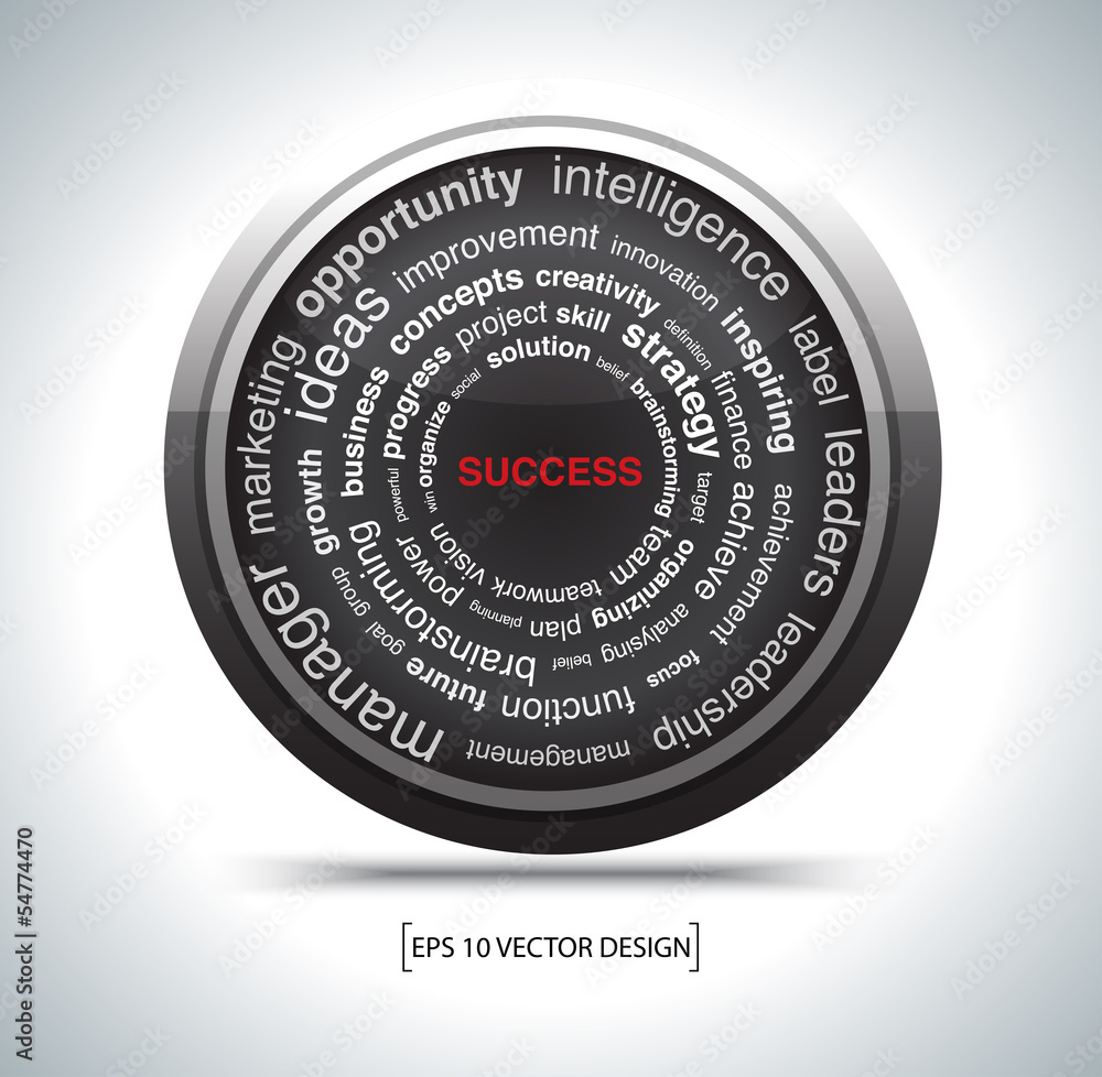 success icons on a white background. Vector. success icons on a white background. Vector.