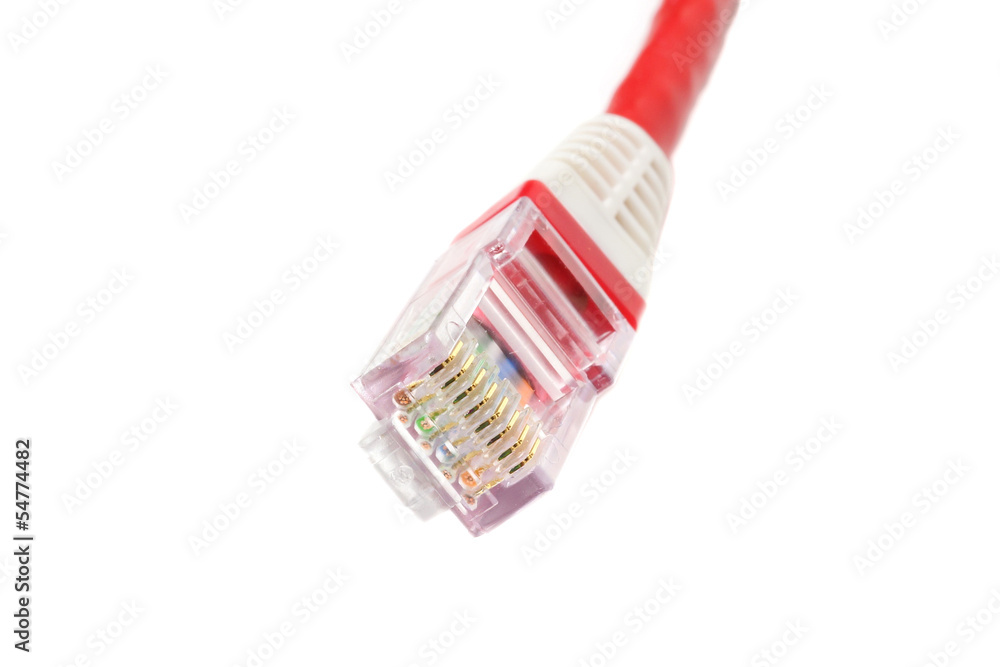 computer ethernet cable isolated computer ethernet cable isolated
