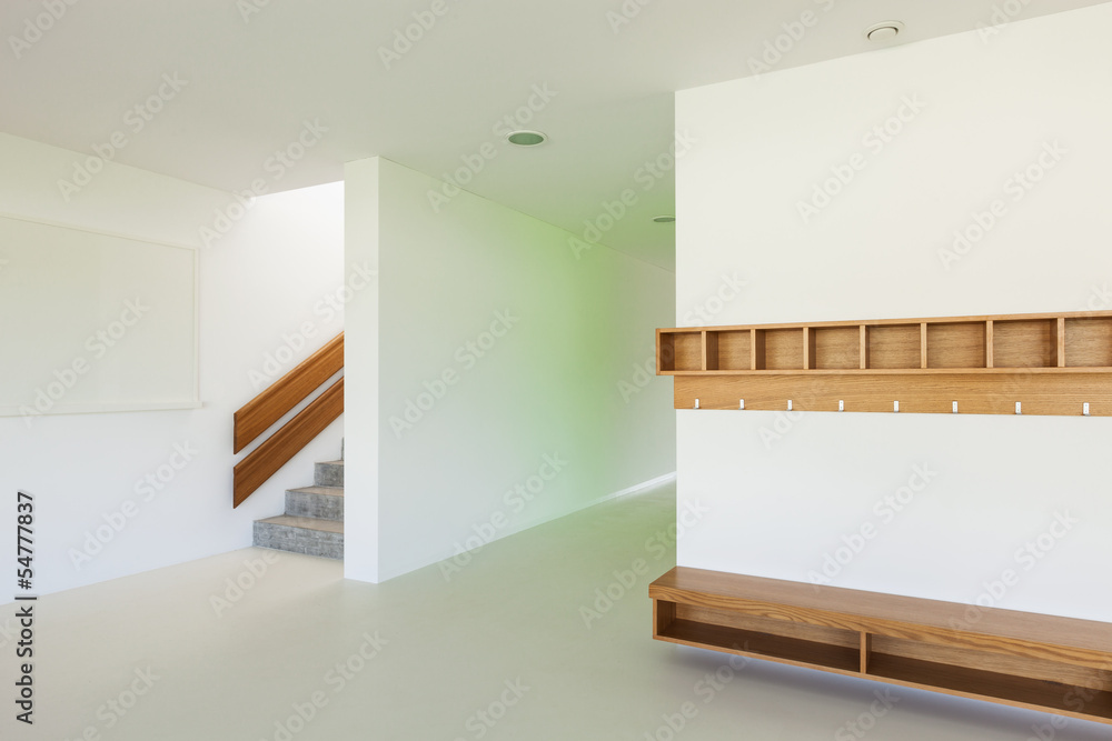 Fototapeta premium new architecture, interior, elementary school