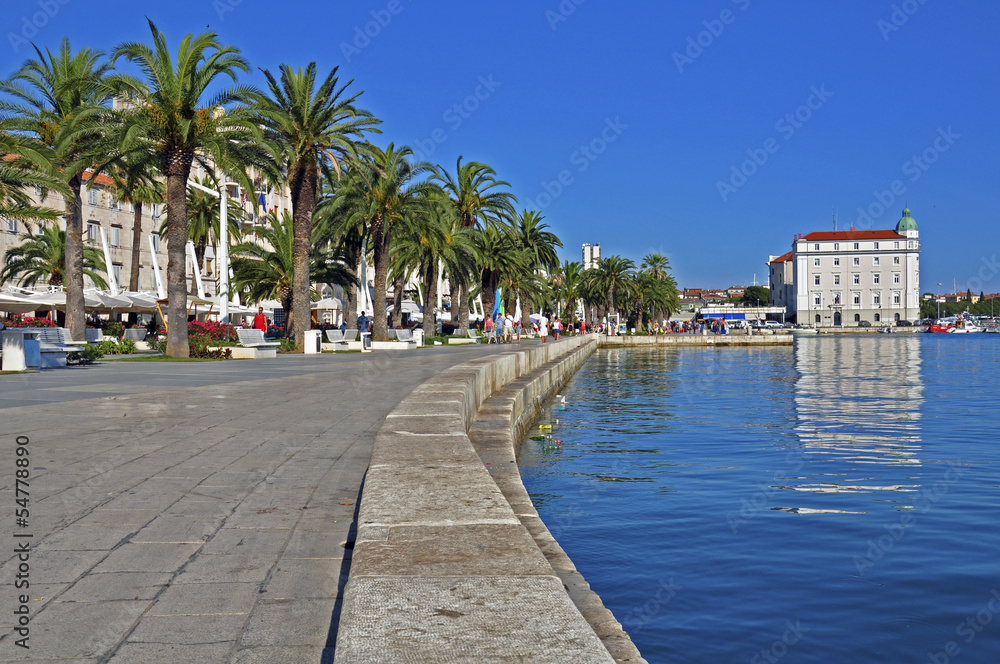 seafront in Split