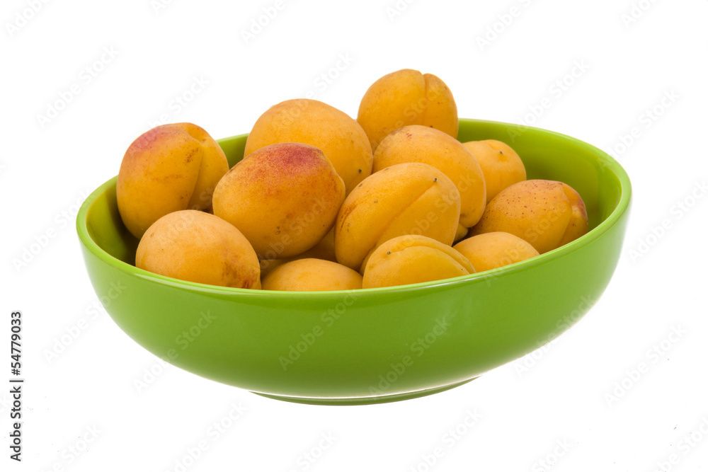 Ripe apricots