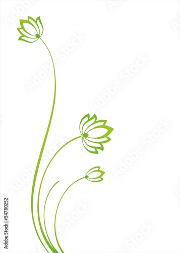 Fototapeta Naklejka Na Ścianę i Meble -  water lily , Buddha , Eco friendly business logo design	