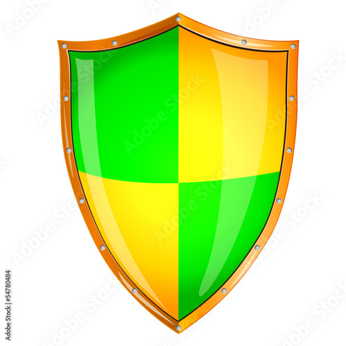 Free Download Shield, vector illustration - GFXLoad