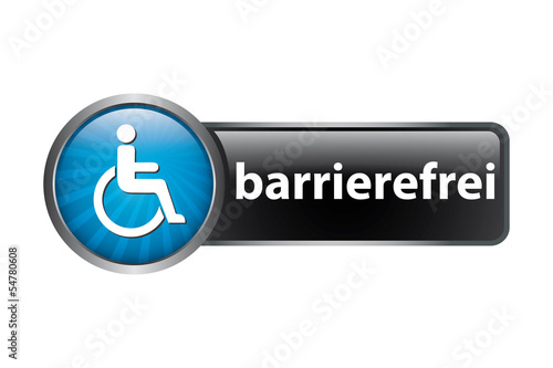 Barrierfrei - Button