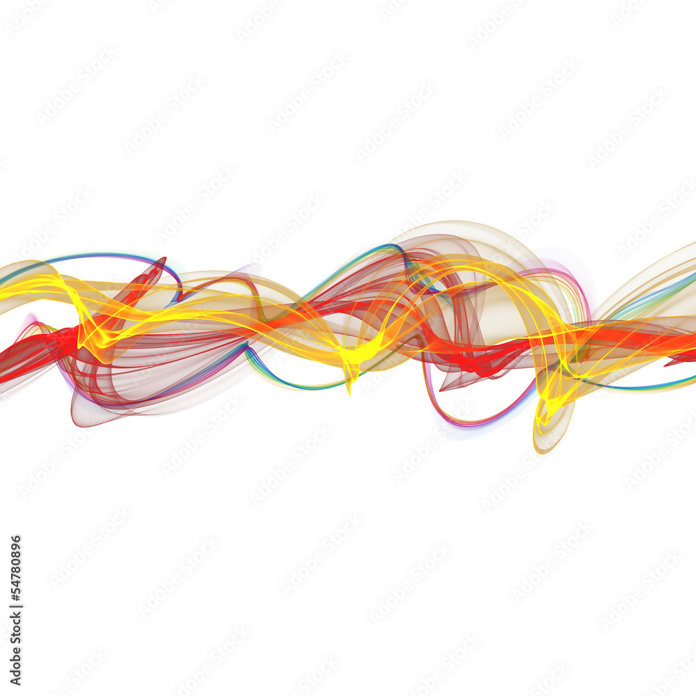 abstract ribbon waves abstract ribbon waves