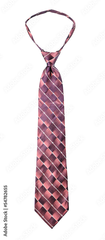 Fancy necktie isolate Fancy necktie isolate
