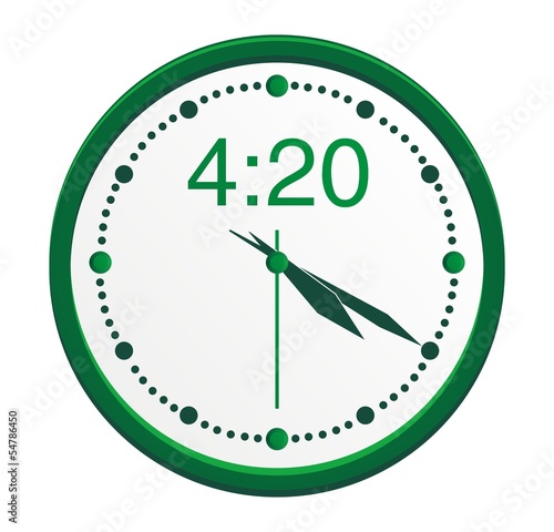 4:20 clock