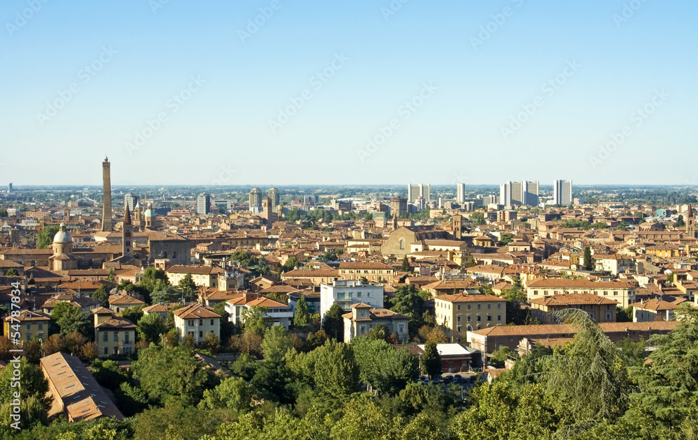 view of bologna - italy