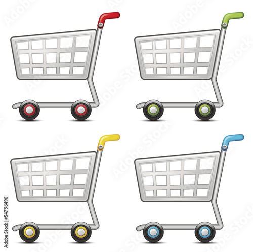 Shopping cart set