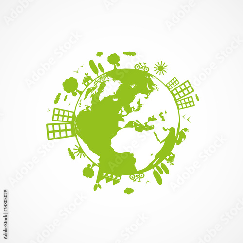 planète verte