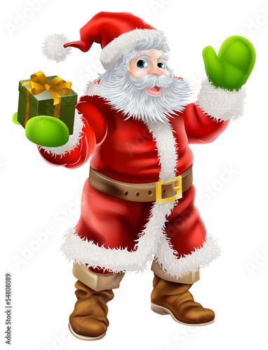 Cartoon Santa Claus