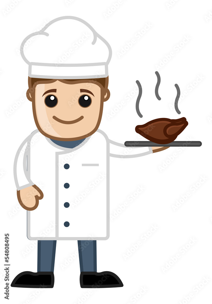 Chicken - Cartoon Business Vector Character Chicken - Cartoon Business Vector Character