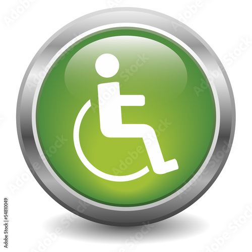 Icône handicap vert