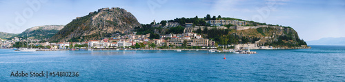 panoramic view of Nafplio, Argolis, Greece