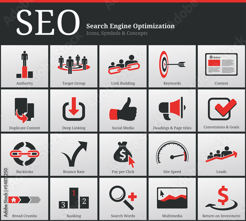 SEO Icons and Symbols