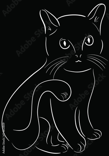 Lineart cat