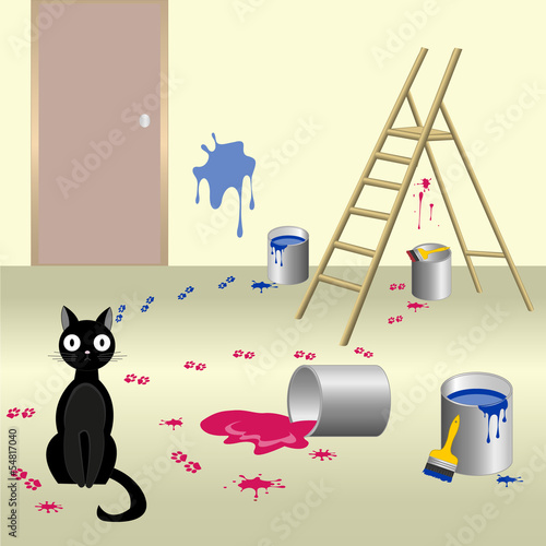 Naughty cat 6