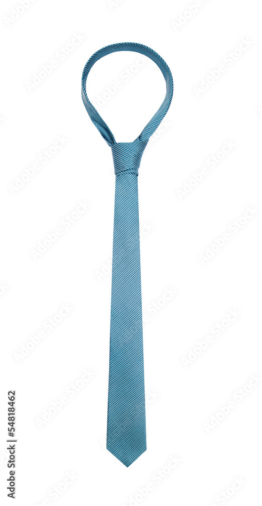 blue tie isolated on white background blue tie isolated on white background