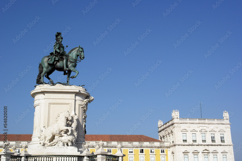 Commerce square, Lisbon, Portugal