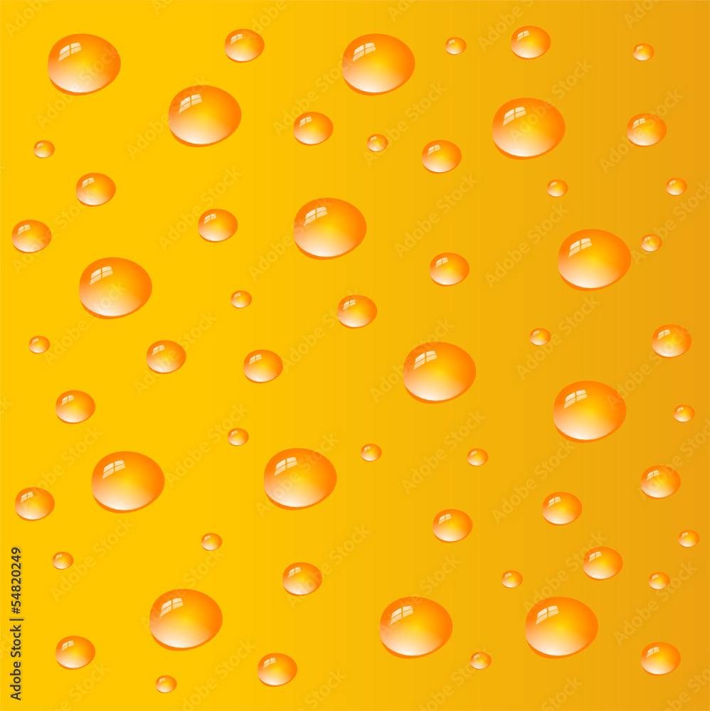 Tropfen Hintergrund Orange Tropfen Hintergrund Orange