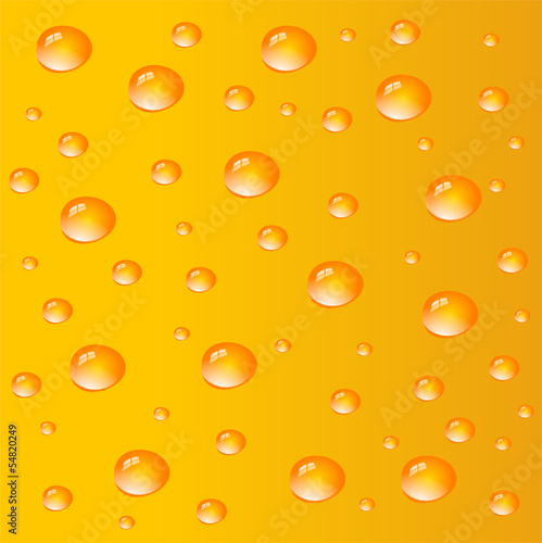 Tropfen Hintergrund Orange