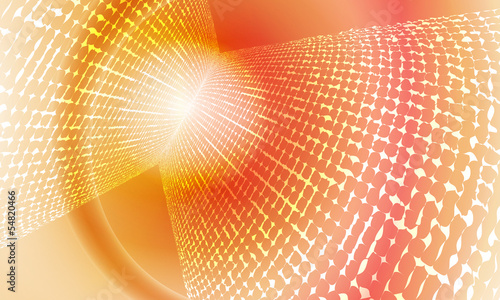 vector abstract background with perspective grid