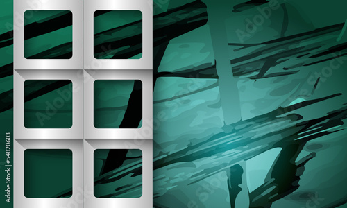 vector abstract background and gray frames