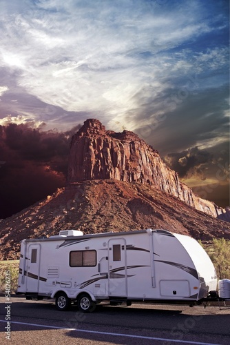 RV in Canyonlands