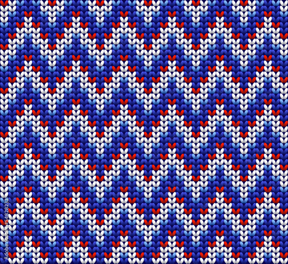 Color Knitted Wool Pattern Background Color Knitted Wool Pattern Background