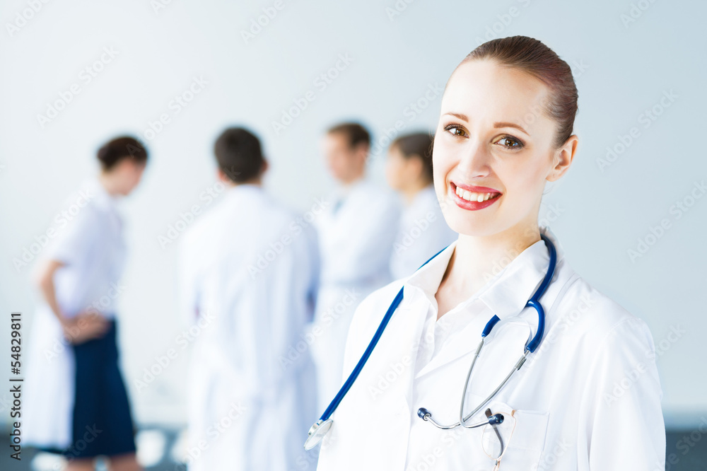 portrait of successful young doctor portrait of successful young doctor