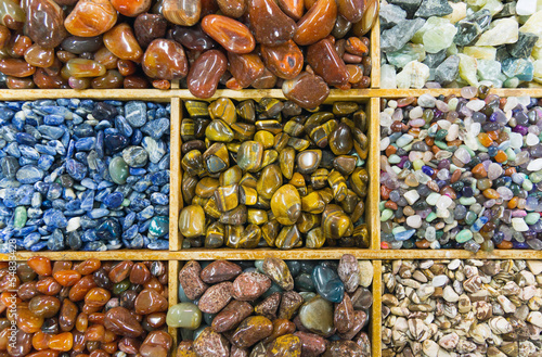 Semiprecious stones photo