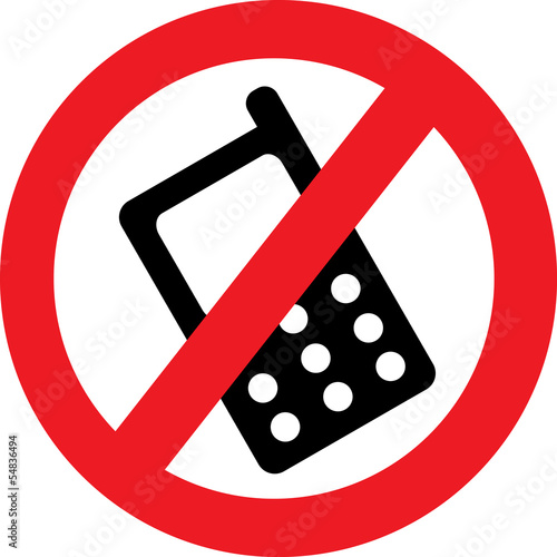 no phones icon