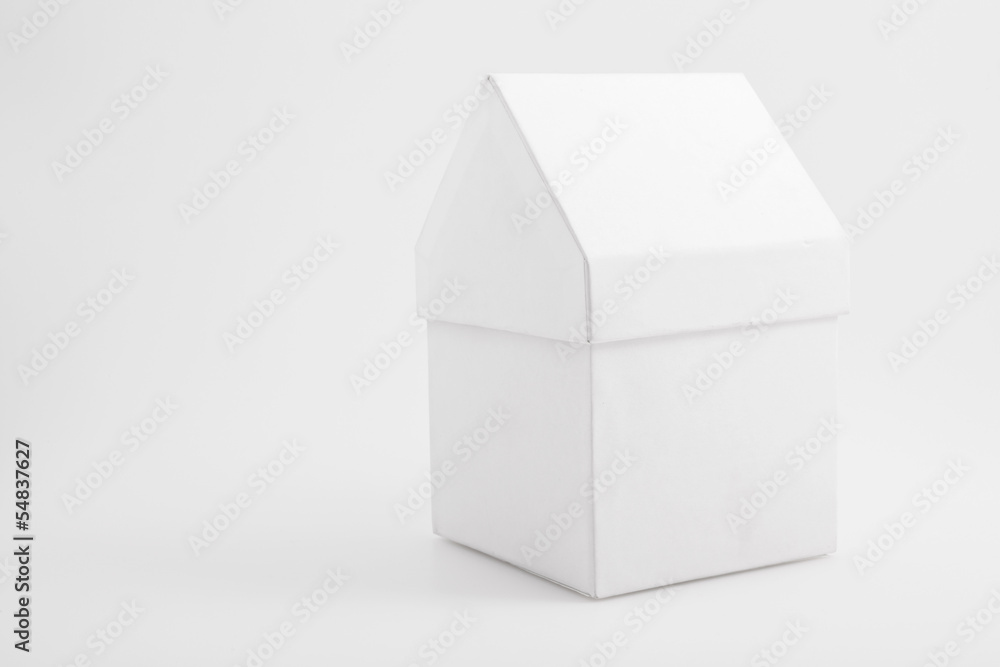 White house on white background White house on white background